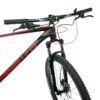Bicicleta R29 MTB alum. 10v Venzo Stinger 18/M Shim. Deore Hid. Negro Rojo - Imagen 3