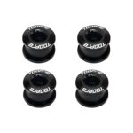 Tornillo p/engranaje monoplato Toopre set 4 tornillos negro
