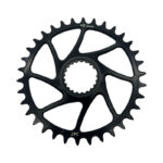 Engranaje monoplato alum 34dts DCP p/Shimano Direct Mount 3mm Offset 12v Color Negro