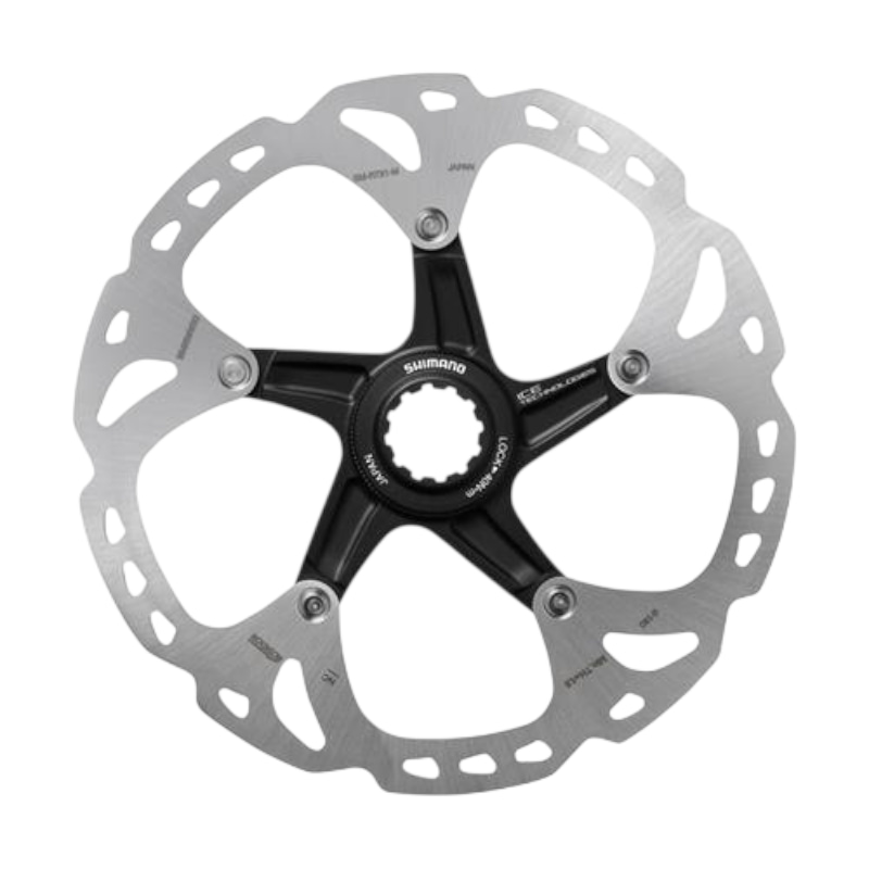 16028a Freno disco (rotor) 203mm p/Center Lock Shimano Deore XTR SM-RT98-L - blister - Imagen 1