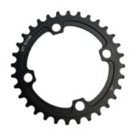Engranaje monoplato alum. 32dts. DCP 96BCD simetrico p/Shimano Negro