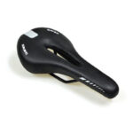 Asiento MTB Sars 1069A1 antiprostático negro y plata