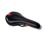 Asiento MTB Sars 1069B1 con depresion negro y rojo