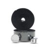 Cinta para manubrio WKNS eva con tapones 30x2000mm Negro