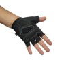Guantes dedos cortos M Profile GRN3 709 negro y blanco - Imagen 2