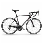 Bicicleta R28 Ruta carbono 20v Venzo Etna 50/M Negro, blanco y rojo