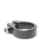 COLLAR PORTASILLA ALUMINIO 31.8 CON BULON  NEGRO