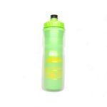 Caramañola plastica térmica Sars 450cc boca ancha playa transparente y verde
