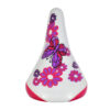 Asiento para nena Blanco con flores R20 largo - Imagen 3