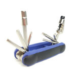 Herramienta multifunción 15 en 1 c/corta cadenas y sacacub. Azul