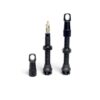 Valvula para ruedas tubeless LTX Presta fina 44mm aluminio punta desmontable - Tubelizar - Par Negro - Imagen 2