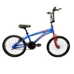 Bicicleta R-20 Freestyle alum. Fire Bird Master 11". Color Azul, Rojo y Celeste