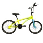 Bicicleta R-20 Freestyle alum. Fire Bird Master. Amarillo, celeste y verde