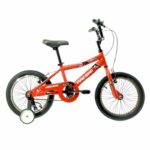 Bicicleta R-16 Cross acero Fire Bird Rocky Rojo, negro y blanco