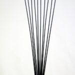 RAYOS IMPORTADOS 280x2mm G144 CON NIPLES NEGRO
