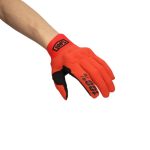 Guantes dedos largos 100% Congnit talle M Rojo