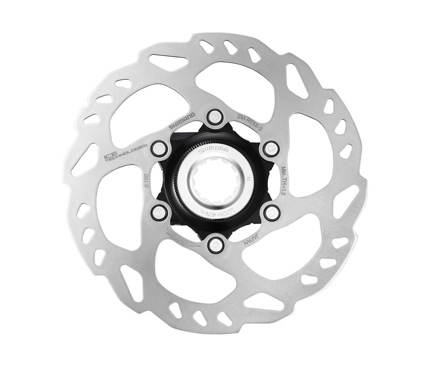 5775A-20241026-161852 FRENO SHIMANO DISCO (ROTOR) ESTRIADO 160MM - SM-RT68M - SLX - Imagen 1