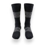 Indumentaria Lima - Medias largas Negro y gris Talle L
