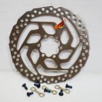 DISCO DE FRENO SHIMANO (ROTOR) P/TORNILLOS 160mm