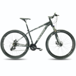 Bicicleta R29 MTB alum. 21v Raleigh Mojave 2.0 17/M Shim mec. Negro y gris