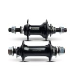 Maza BMX aluminio jgo del tras. 36ag eje14mm con piñon 9 Negro