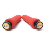 Puños MTB ESI Grips Fit XC Silicona 131mm Rojo 65g