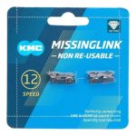 CONECTOR PARA CADENA DE 12 VELOCIDADES KMC X 2 UNIDADES