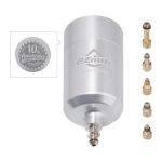 Kit de purgado EZMTB embudo aluminio c/tapa de cierre hermet