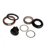 Dirección integrada conica Neco aluminio H373ED Negro