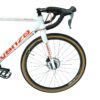 Bicicleta R28 Gravel alum. 8V Venzo 52x57/L Blanco y rojo - Imagen 2