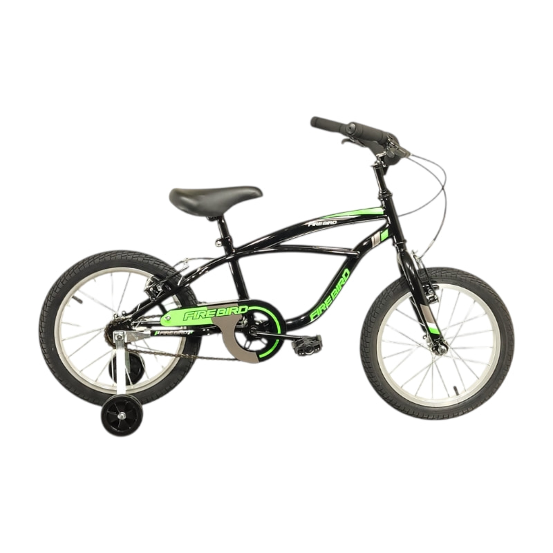 PhotoRoom-20250731_114938-min Bicicleta R-16 Fire bird playera Negro y verde - Imagen 1