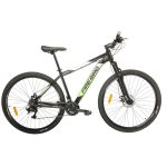 Bicicleta R29 MTB alum. 21v Fire Bird Col-Raiser 18/M Negro, gris y verde