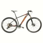 Bicicleta R29 MTB alum. 10v Fire Bird Ontrail 20/L GG.Ltwoo H.Fast D.Hid. Negro, naranja y blanco