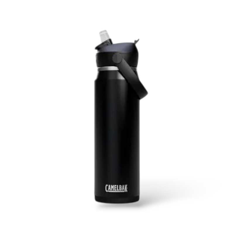 PhotoRoom-20250828_100317 Caramañola 750cc/25oz termica Camelbak Thrive Chug Black boca ancha Negro - Imagen 1