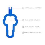 Herramienta terraja Toopre 4 en 1