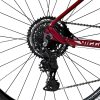 Bicicleta R29 MTB alum. 9v Volta Viggo Active 15/S color Rojo oscuro y blanco - Imagen 2