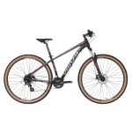 Bicicleta R29 MTB alum. 24v Venzo Thorn Flash 18/M Color Negro y Rojo