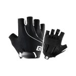 Guantes dedos cortos Rockbros S107 - Talle M Negro y blanco