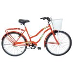 Bicicleta R26 Paseo Acero - Full Dama And-Es Naranja