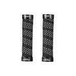 Puños MTB Promend GR515 antideslizante fijación doble Negro y Blanco