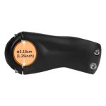 Sten ahead carbono Toseek K03 70mm OS p/forma 31.8 negro angulo -12º 155g