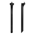 Caño portasilla carb. 31.6x400mm Toseek TSP-C60 offset 2 Negro Mate