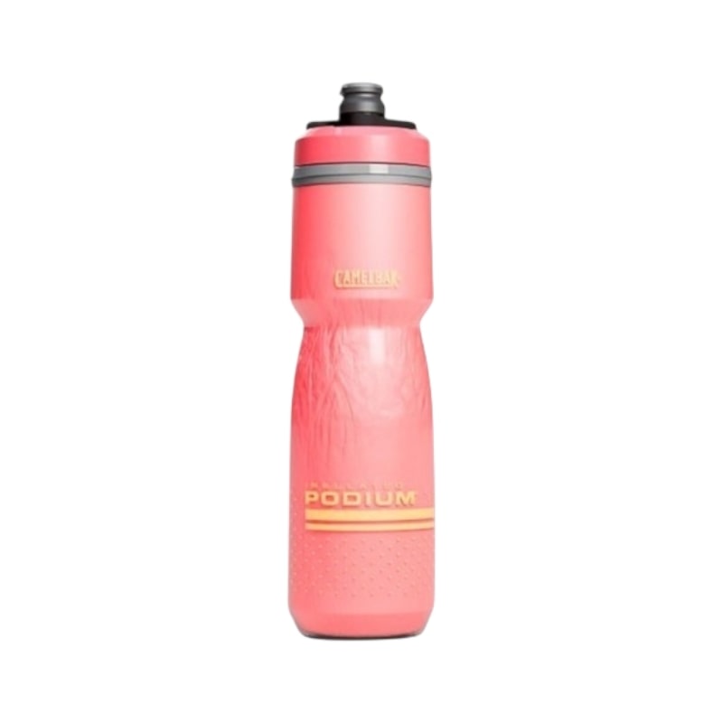 PhotoRoom-20251027_202933-min Caramañola termica 700cc/24oz Camelbak Podium Chill Coral Sunset Rosa coral boca ancha - Imagen 1