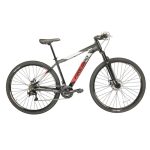 Bicicleta R29 MTB alum. 21v Fire Bird Col-Raiser 18/M. Negro, rojo y gris