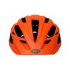 Casco Mtb Bell Crest naranja y negro talle universal 54-61cm