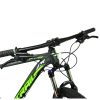 Bicicleta R29 MTB alum. 24v Fire Bird Ontrail 20/L GG.Shimano H.Fast D.Hid. Negro, gris y verde - Imagen 5