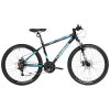 Bicicleta R26 alum. 21v Topmega Neptune 16/S Color Celeste con negro y naranja