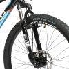 Bicicleta R26 alum. 21v Topmega Neptune 16/S Color Celeste con negro y naranja - Imagen 5
