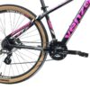 Bicicleta R29 MTB alum. 24v Venzo Thorn Flash 16/S Color Negro y Rosa - Imagen 3
