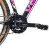 Bicicleta R29 MTB alum. 24v Venzo Thorn Flash 16/S Color Negro y Rosa - Imagen 4